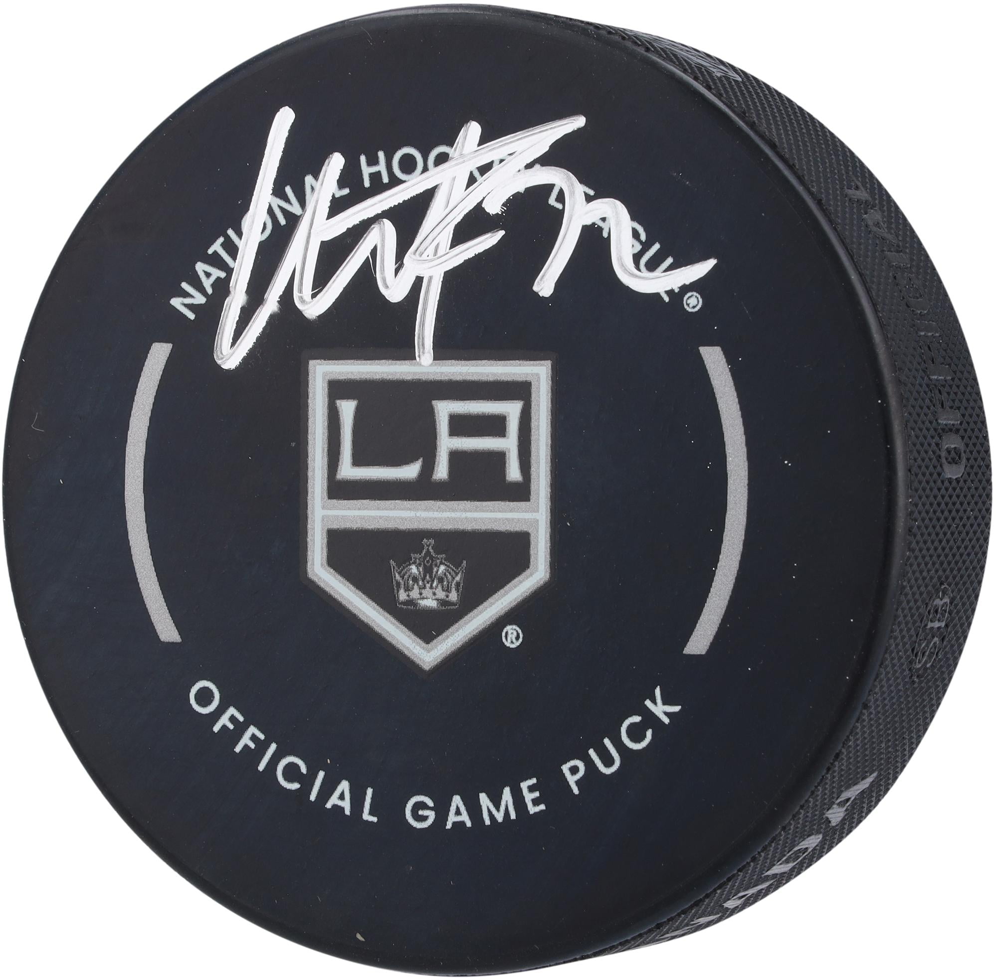 Kevin Fiala Los Angeles Kings Autographed Official Game Puck - Fanatics Authentic Certified