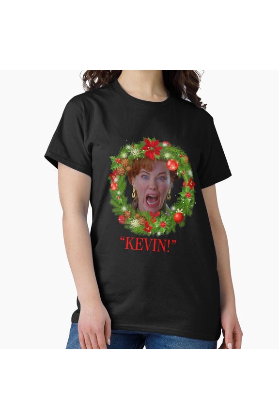 Kevin From Home Alone Wishing You Very Merry Christmas Holiday Movie Fun G22825 Unisex T-Shirt, Up to Size 5XL