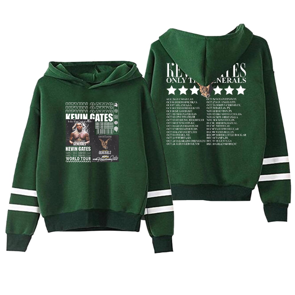 Kevin Gates Hoodie Only The Generals Tour Merch Women Men Pocketless