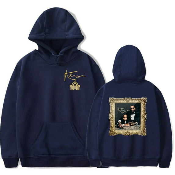Kevin Gates Khaza Album Cover Merch Hoodie Sweatshirt New Logo Women/Men Cosplay Pullovers Hooded Longsleeve