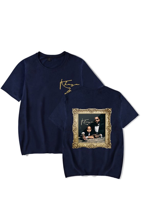 Kevin Gates Khaza Album Cover Merch T-shirt Short Sleeve Women Men Summer Tee Top Tshirt