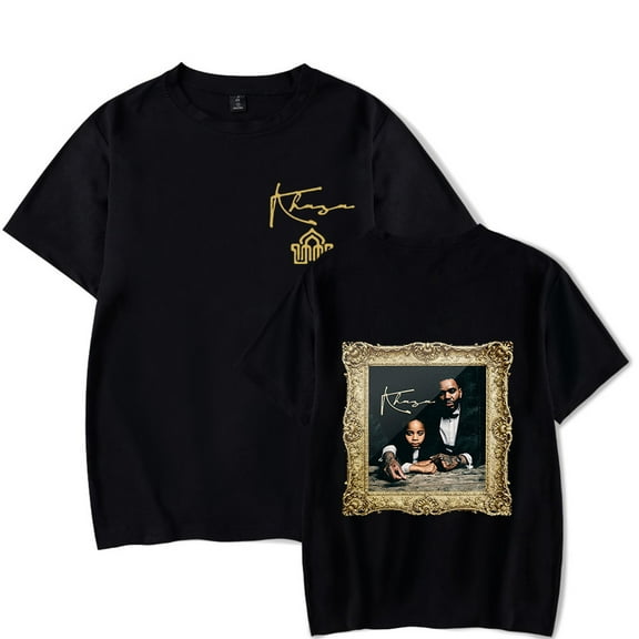 Kevin Gates Khaza Album Cover Merch T-shirt Short Sleeve Women Men Summer Tee Top Tshirt