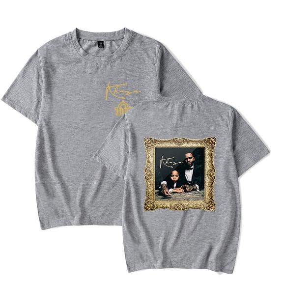 Kevin Gates Khaza Album Cover Merch T-shirt Short Sleeve Women Men Summer Tee Top Tshirt