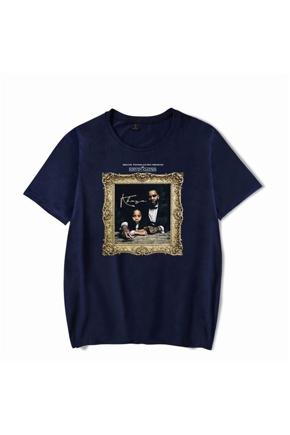 Kevin Gates Khaza Tshirts New Merch Popular Print Round Neck T-Shirt Unisex Short Sleeve Fashion Shirt Tops