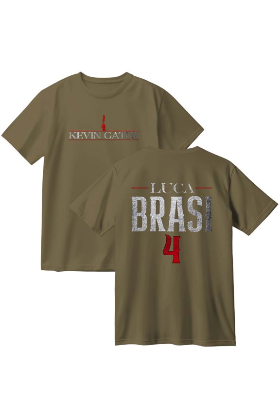 Kevin Gates Luca Brasi 4 Logo Cotton T-Shirt Women Men Fashion Crewneck Short Sleeve Tee
