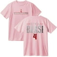 thumbnail image 1 of Kevin Gates Luca Brasi 4 Logo Cotton T-Shirt Women Men Fashion Crewneck Short Sleeve Tee, 1 of 3
