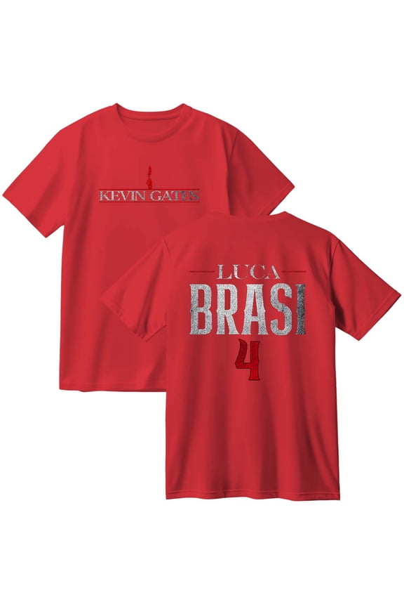 Kevin Gates Luca Brasi 4 Logo Cotton T-Shirt Women Men Fashion Crewneck Short Sleeve Tee