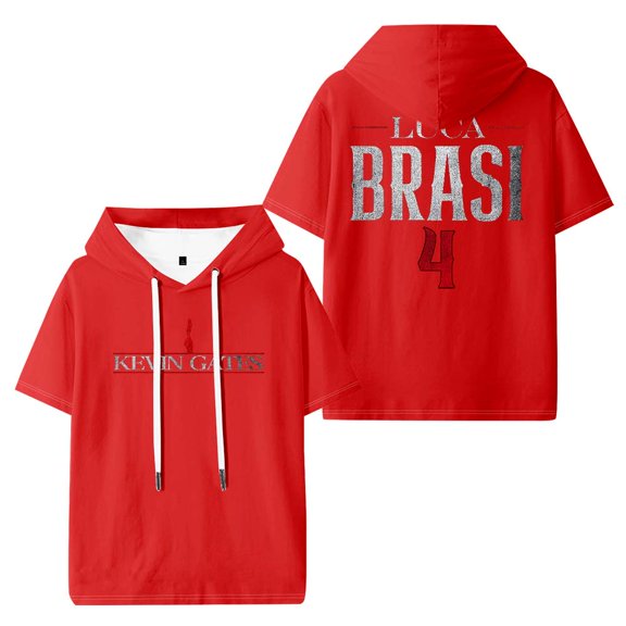 Kevin Gates Luca Brasi 4 Logo Hooded T-Shirts Women Men Short Sleeve Tee Casual Fashion Clothes