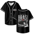 thumbnail image 1 of Kevin Gates Luca Brasi 4 Merch Baseball Jersey Shirt V-Neck Women Men Short Sleeve Streetwear Clothes, 1 of 3