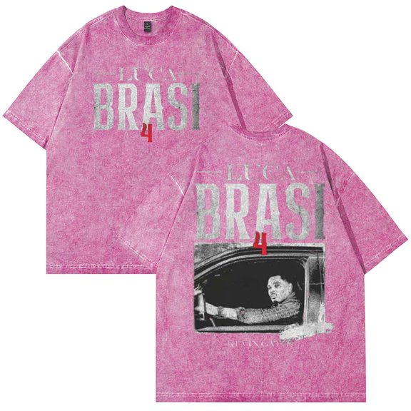 Kevin Gates Luca Brasi 4 Merch T-Shirt Cotton Wash Tee Women Men Short Sleeve Casual Crewneck Tee
