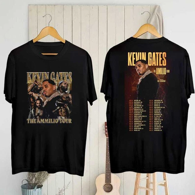 Kevin Gates Rapper T-Shirt, Kevin Gates The Amilio Tour 2025 Shirt ...