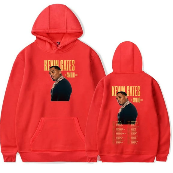 Kevin Gates The Amilio Tour 2025 Hoodies Merch Women Men Fashion Casual Hooded Sweatshirts