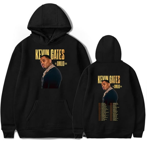 Kevin Gates The Amilio Tour 2025 Hoodies Merch Women Men Fashion Casual Hooded Sweatshirts