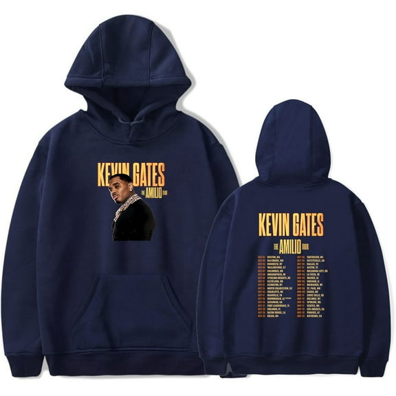 Kevin Gates The Amilio Tour 2025 Merch Hoodies Women Men Casual Long Sleeve Sweatshirt Clothes