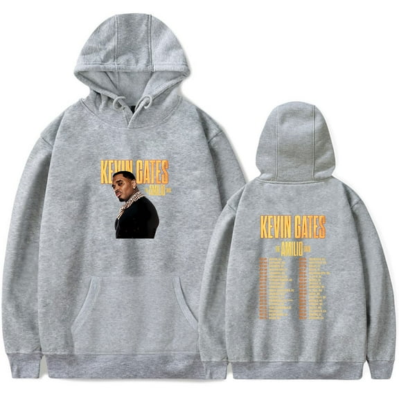 Kevin Gates The Amilio Tour 2025 Merch Hoodies Women Men Casual Long Sleeve Sweatshirt Clothes