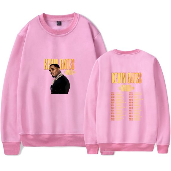 Kevin Gates The Amilio Tour 2025 Merch Sweatshirt Women Men Casual Crewneck Long Sleeve Pullover Clothes