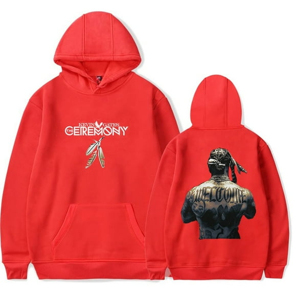 Kevin Gates The Ceremony Album Merch Unisex Hoodie Graphic Print Casual Streetwear