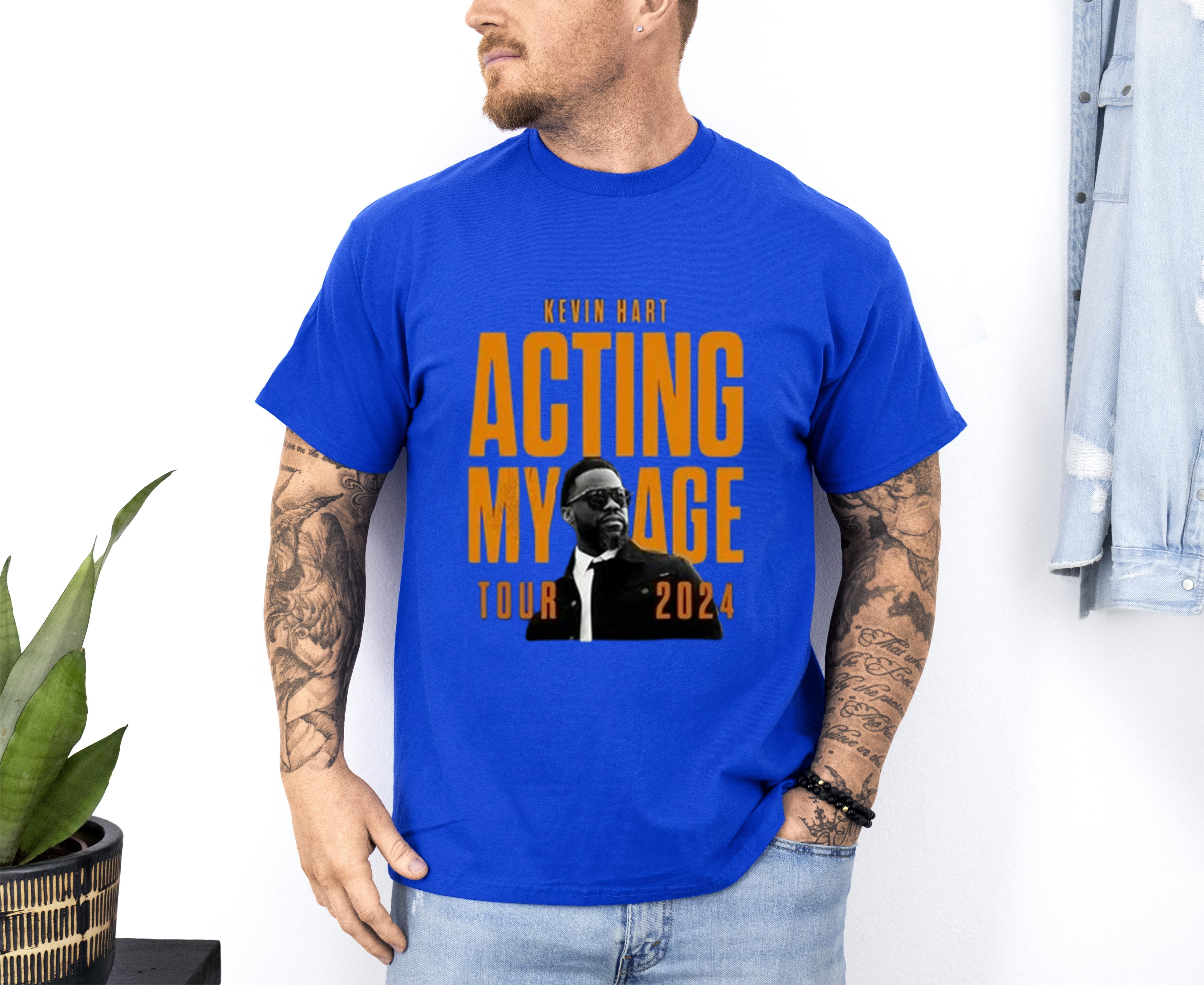 Kevin Hart Act My Age Tour 2024 Shirt, Kevin Hart 2024 Concert Shirt