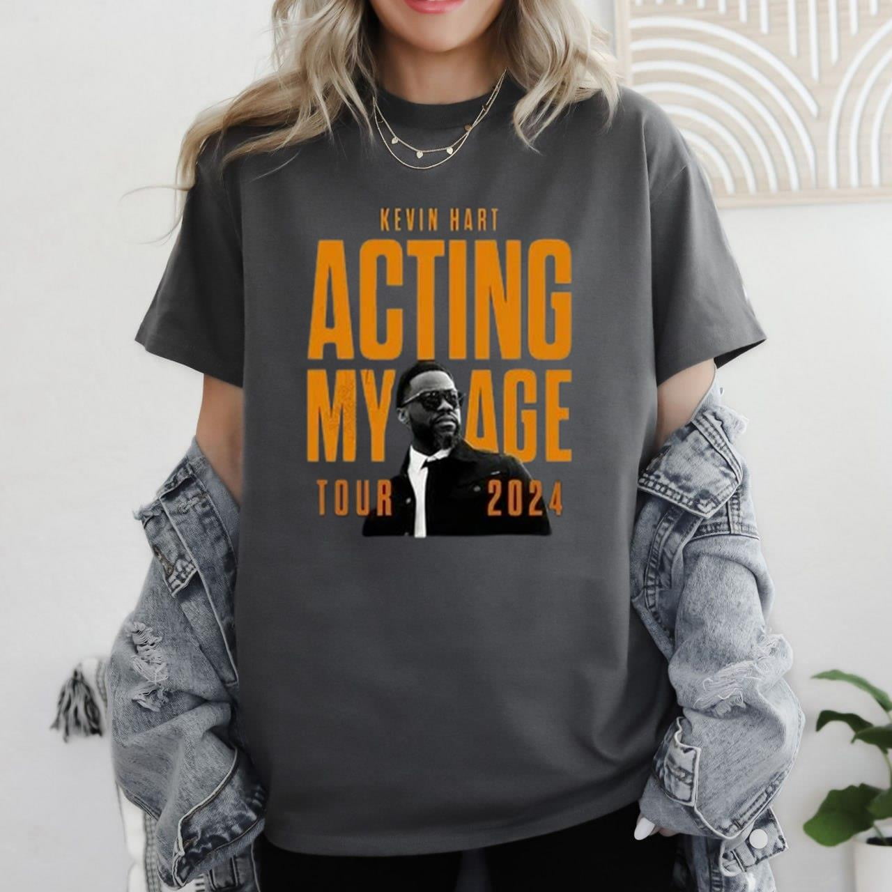 Kevin Hart Act My Age Tour 2024 Shirt, Kevin Hart 2024 Concert Shirt