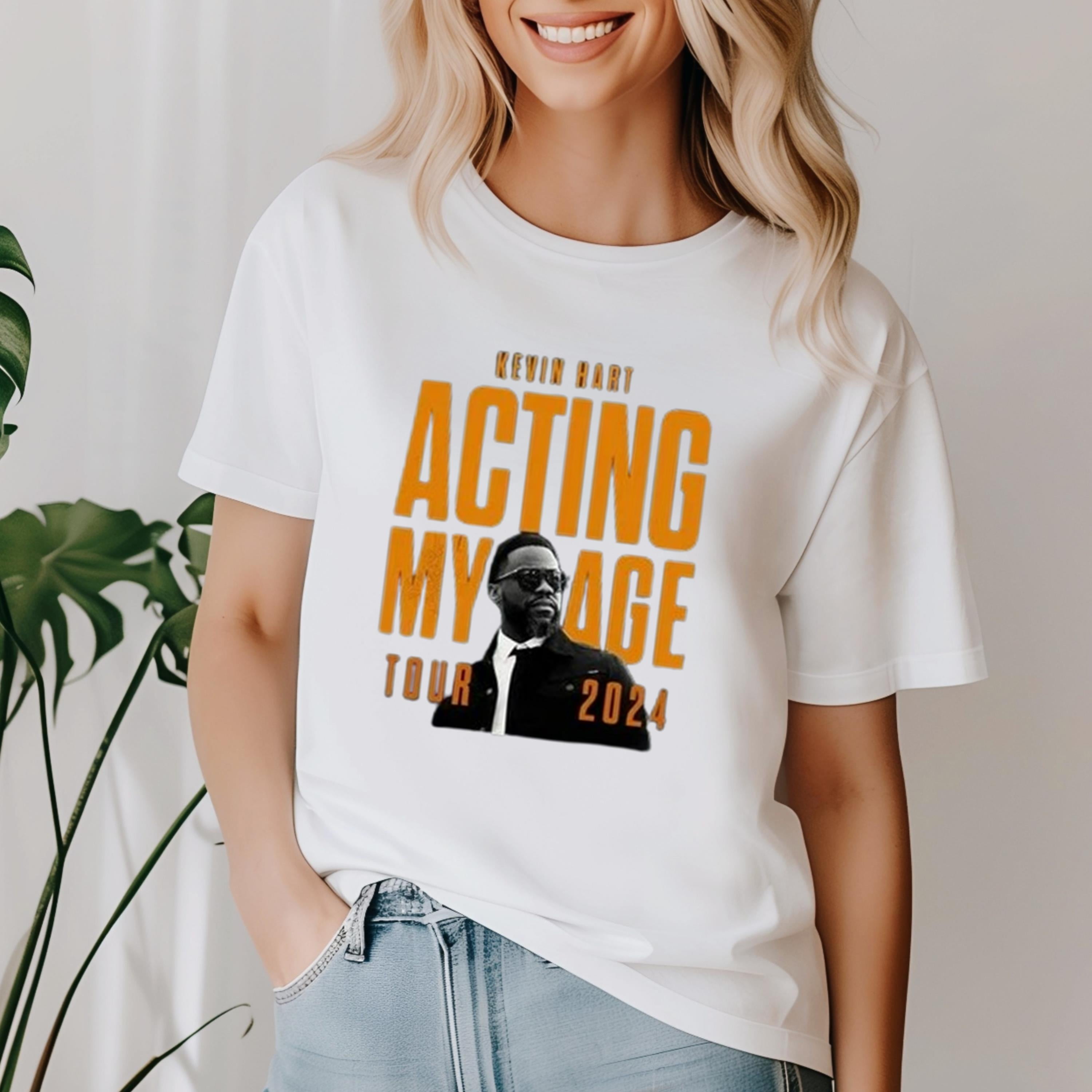 Kevin Hart Act My Age Tour 2024 Shirt, Kevin Hart 2024 Concert Shirt