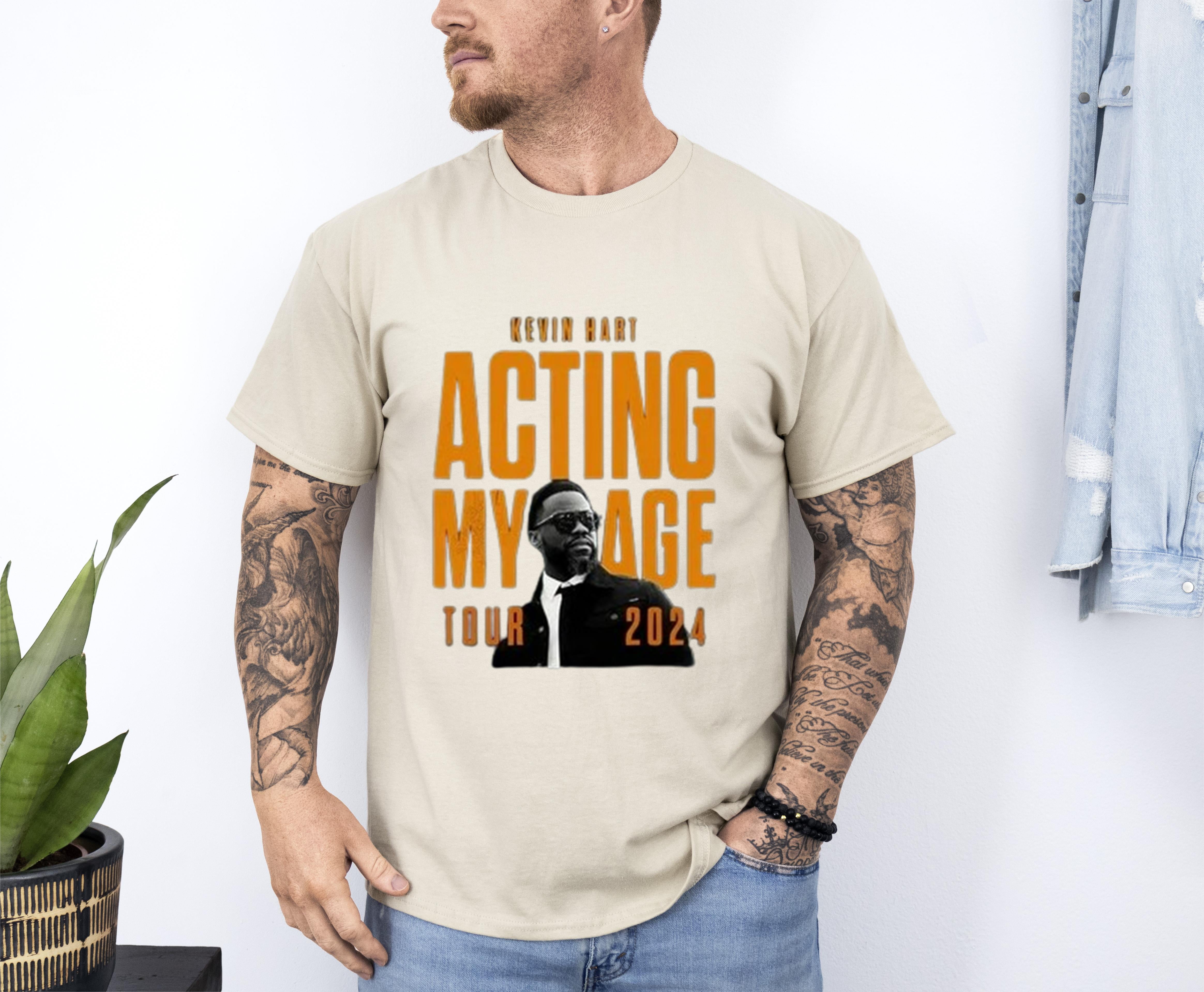 Kevin Hart Act My Age Tour 2024 Shirt, Kevin Hart 2024 Concert Shirt