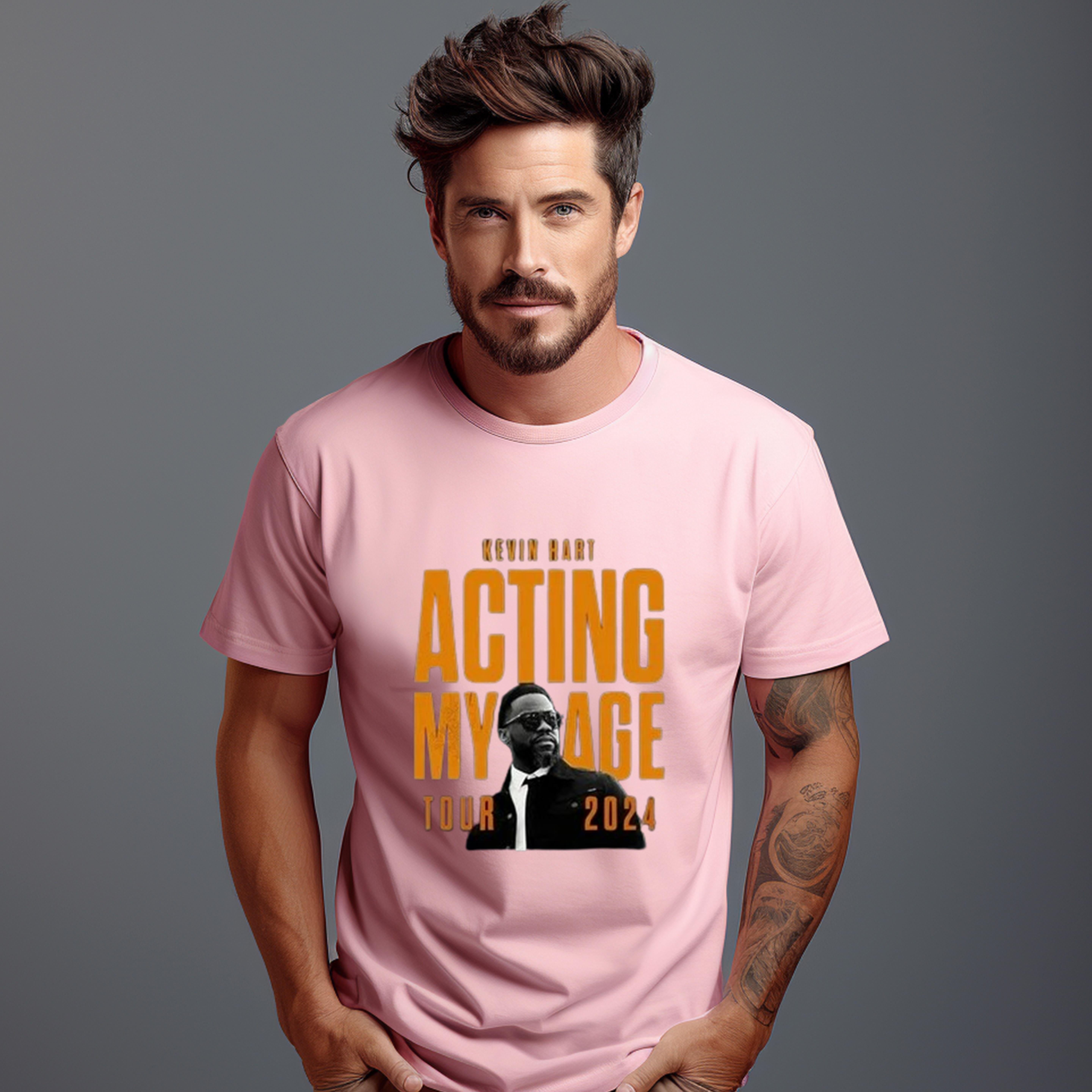 Kevin Hart Act My Age Tour 2024 Shirt, Kevin Hart 2024 Concert Shirt
