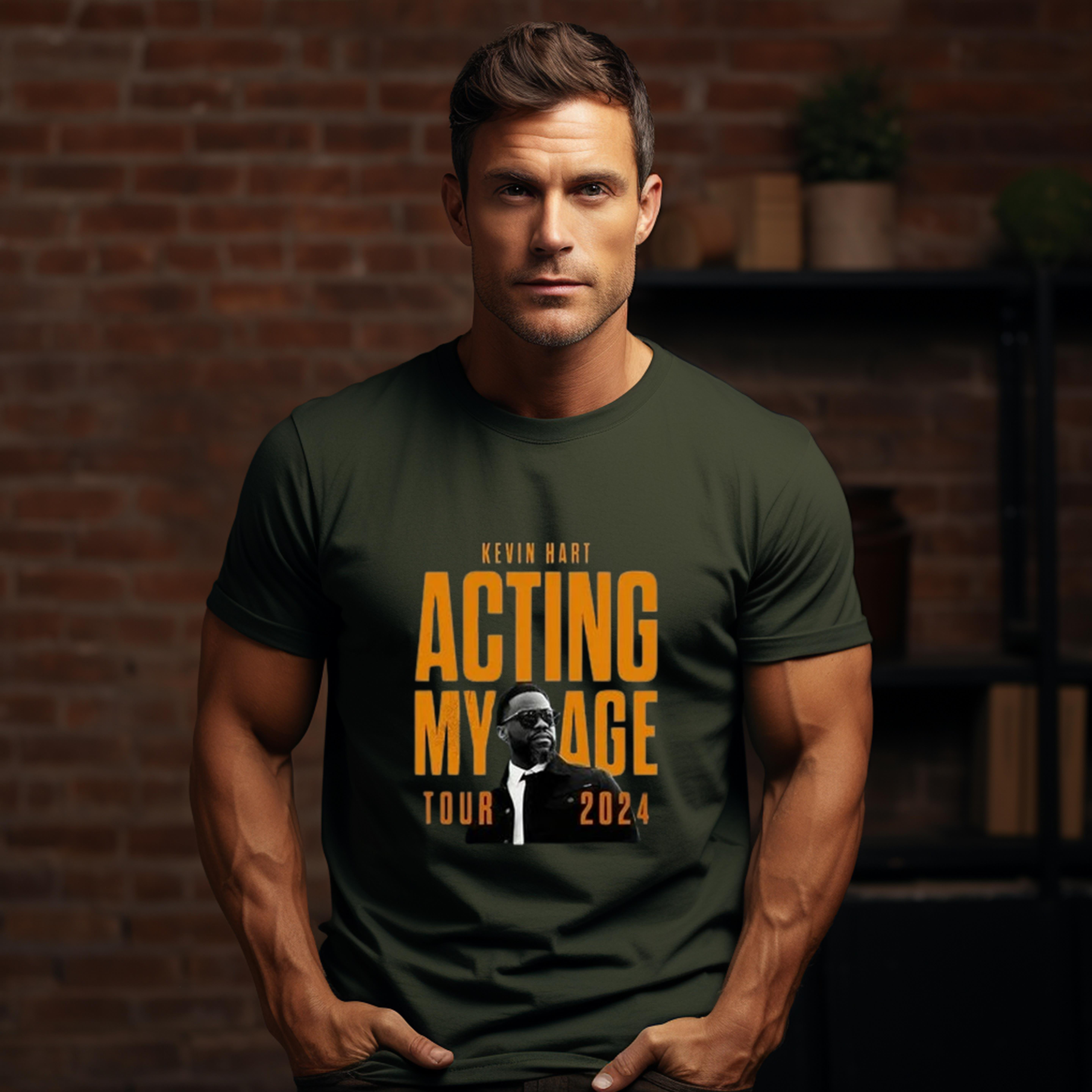 Kevin Hart Act My Age Tour 2025 Shirt, Kevin Hart 2025 Concert Shirt