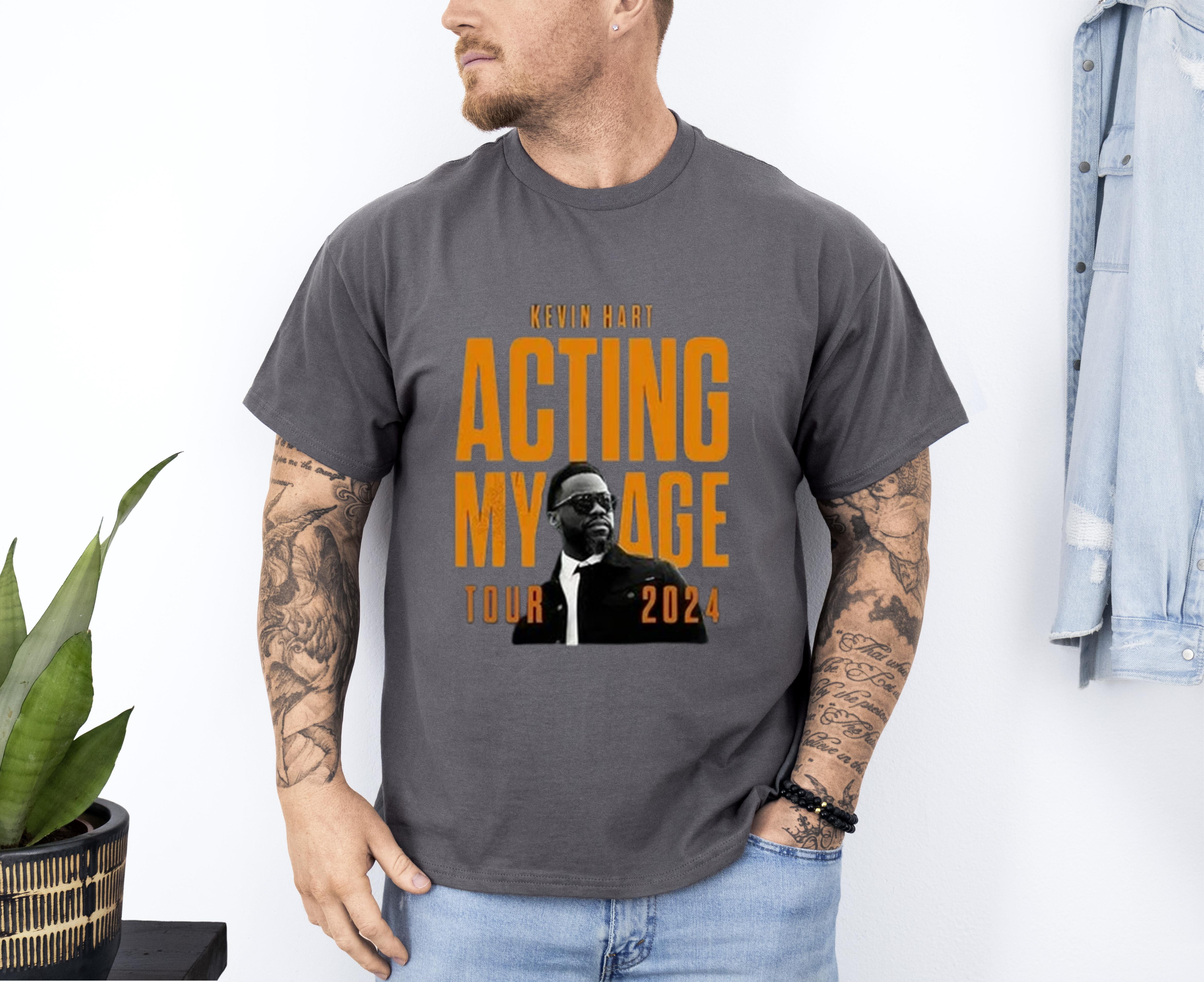Kevin Hart Act My Age Tour 2025 Shirt, Kevin Hart 2025 Concert Shirt