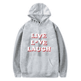 thumbnail image 1 of Kevin Hart Merch Hoodie Live Love Laugh Acting My Age Tour 2024 Hoodies Long Sleeve Comedy Unisex Sweatshirt Pullover, 1 of 4