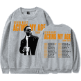 thumbnail image 1 of Kevin Hart Merch Long Sleeve Crewneck Sweatshirt Acting My Age Tour 2024 Comedy Hoodies Women Men SweatshirtS Streetwear, 1 of 3