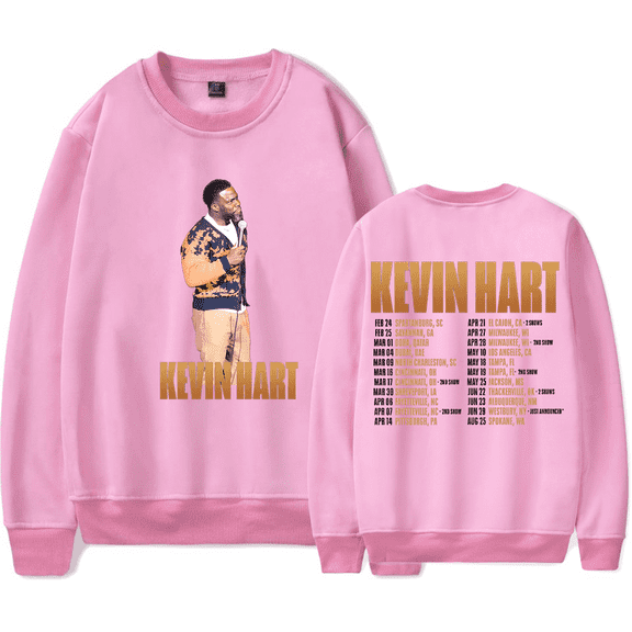 Kevin Hart Merch Sweatshirt Acting My Age Tour 2024 Hoodies Long Sleeve Crewneck Women Men Sweatshirts Pullover Streetwear