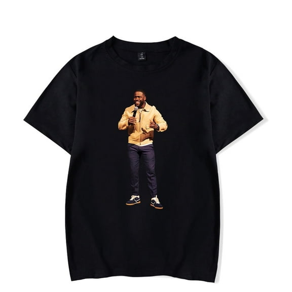 Kevin Hart Merch T-Shirt Acting My Age Tour 2024 2025 T Shirts Short Sleeve Crewneck Women Men Top Tees