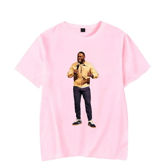 Kevin Hart Merch T-Shirt Acting My Age Tour 2024 2025 T Shirts Short Sleeve Crewneck Women Men Top Tees
