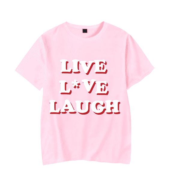Kevin Hart Merch T Shirt Live Love Laugh T-Shirt Short Sleeve Women Men Comedy Merch Kids Top Tees