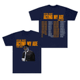 Kevin Hart T Shirts 2025 Acting My Age Tour Merch TShirt New List