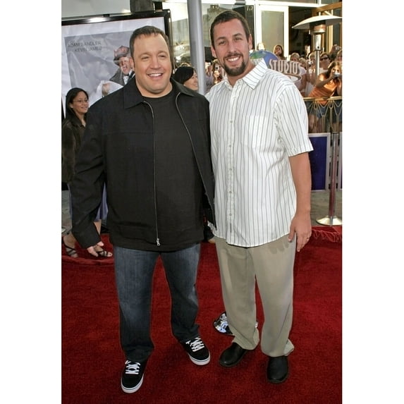 Kevin James Adam Sandler At Arrivals For I Now Pronounce You Chuck And Larry Premiere Gibson Amphitheatre And Citywalk