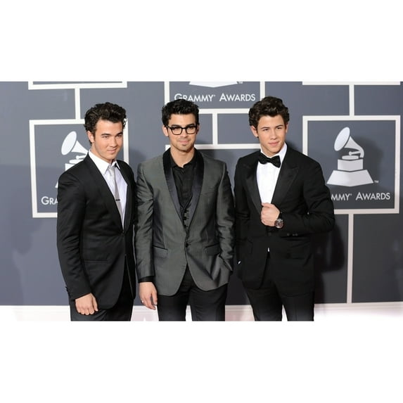 Kevin Jonas, Joe Jonas, Nick Jonas At Arrivals For 52Nd Annual Grammy Awards