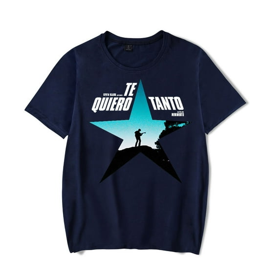 Kevin Kaarl TE Quiero Tanto 2024 T-shirt New Women Men Casual Fashion Short Sleeve Tee