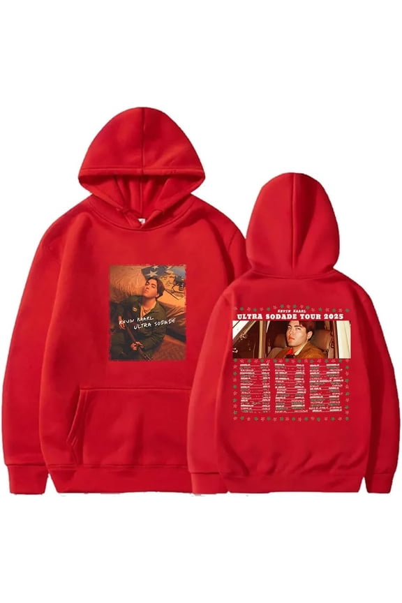 Kevin Kaarl Ultra Sodade 2025 Merch Hoodies - Unisex Cosplay Fashion Long Sleeve Sweatshirts Pullovers
