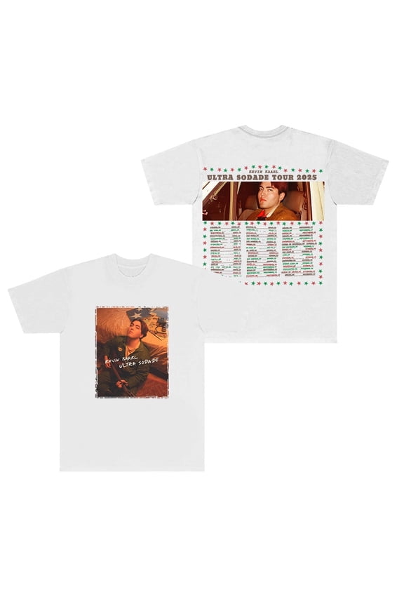 Kevin Kaarl Ultra Sodade Tour T-shirt cosplay women's men's fashion trend round neck short sleeved T-shirt
