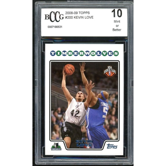 Kevin Love Rookie Card 2008-09 Topps #200