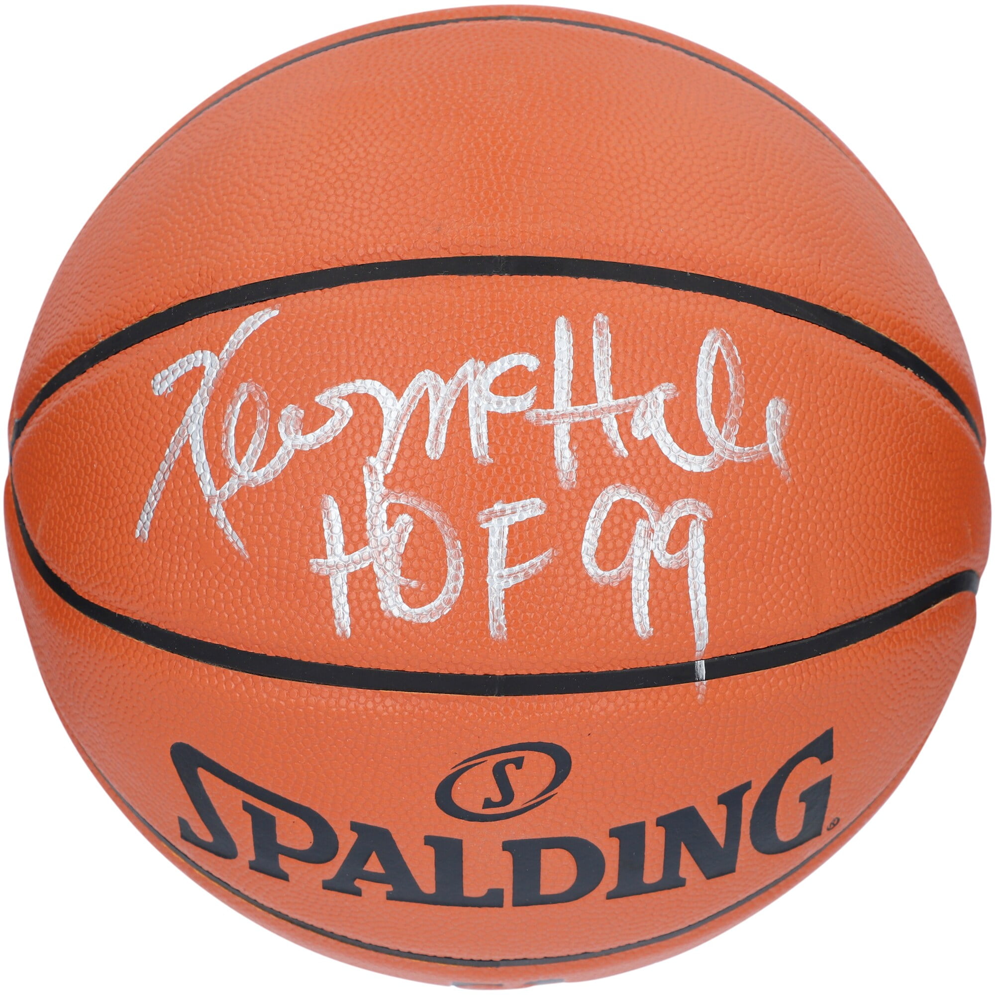 Kevin McHale Boston Celtics Autographed Spalding Indoor/Outdoor Basketball with "HOF 99" Inscription