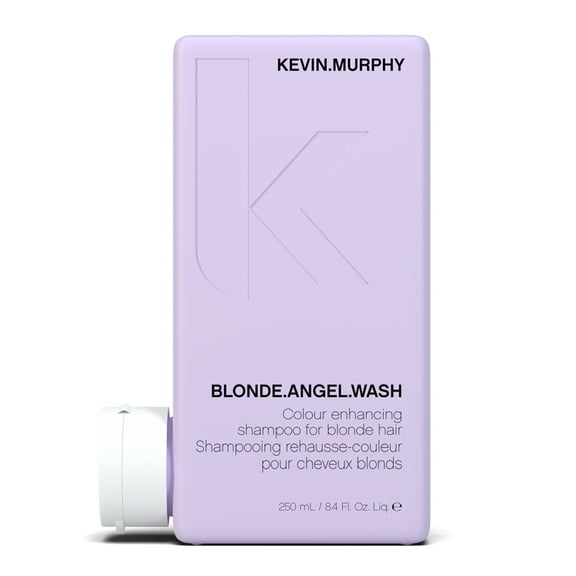 KEVIN.MURPHY BLONDE.ANGEL.WASH - Blonde Shampoo - Purple Shampoo for Blonde & Grey Hair - Colour Enhancement Hair Care - Colour Safe - Paraben & Sulphate Free - 250 mL / 8.4 fl oz