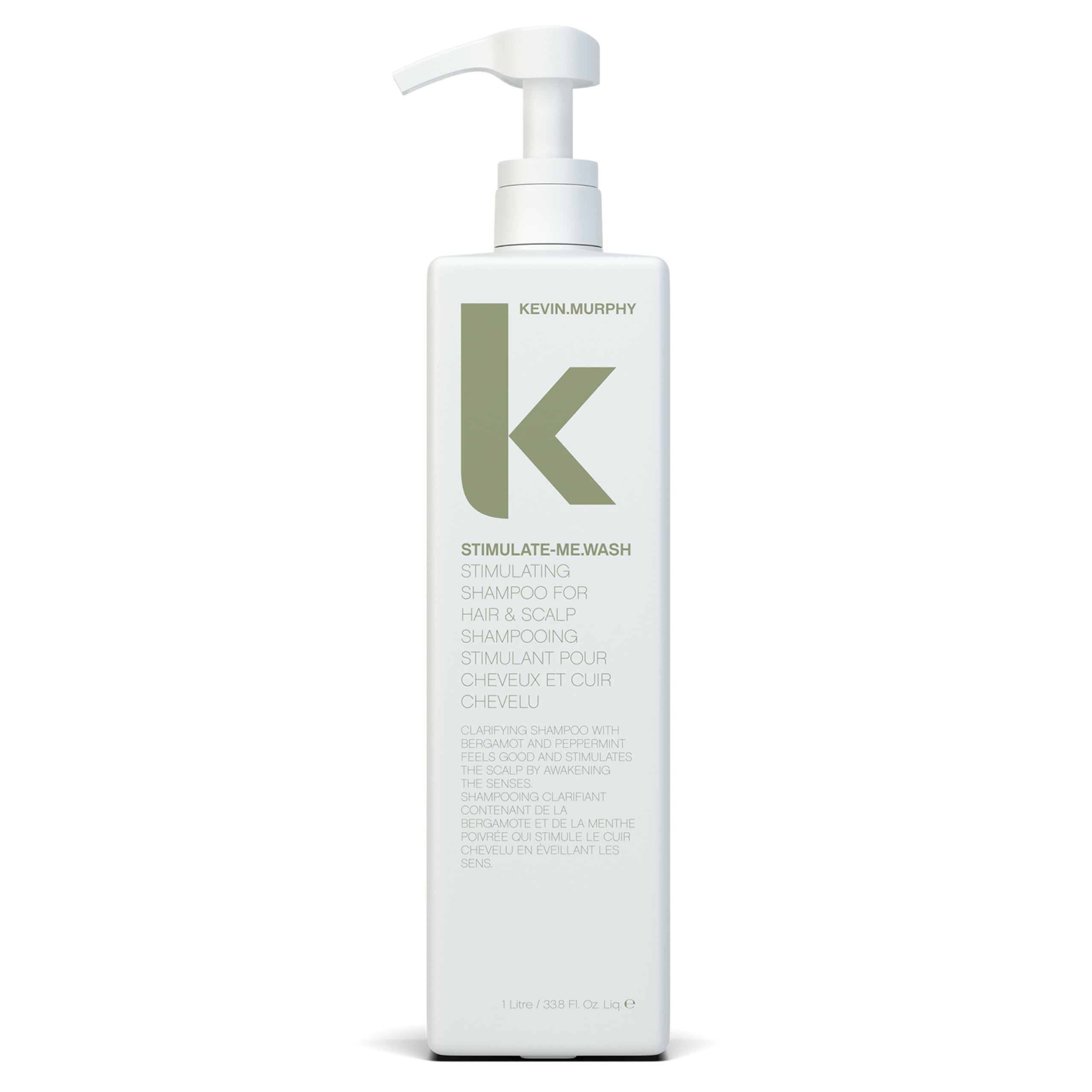 KEVIN.MURPHY STIMULATE-ME.WASH, Daily Clarifying Shampoo for Scalp & Hair, 1 L