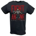 thumbnail image 1 of Kevin Owens Fight Anyone Black T-shirt, 1 of 4