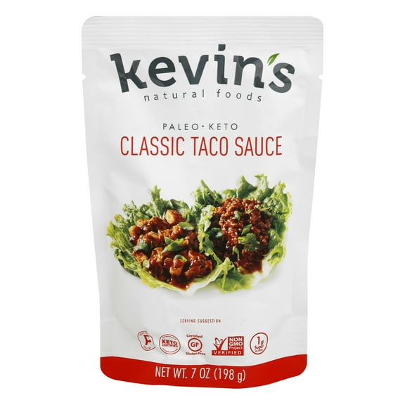 Kevin's Natural Foods Classic Taco Sauce 7 oz (Pack of 12)