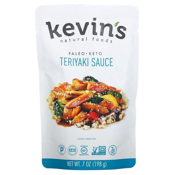 Kevin's Natural Foods, Teriyaki Sauce, 7 oz