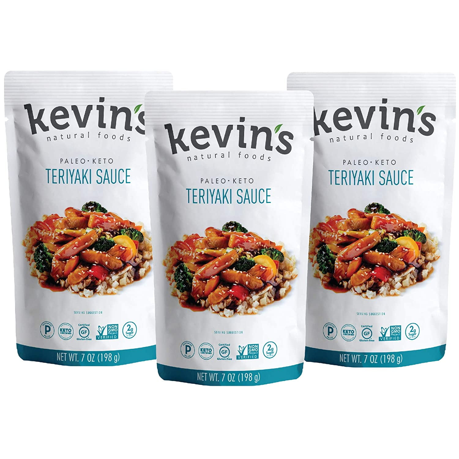 Kevin's Natural Foods Teriyaki Sauce - Keto and Paleo Simmer Sauce