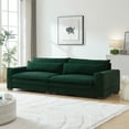 thumbnail image 1 of Kevinplus 104.72'' Mid-Century Sofa Couch for Living room,Bedroom, Apartment, Office, Green 104.72'' Mid-Century Sofa Couch for Living room,Bedroom, Apartment, Office, Green, 1 of 7