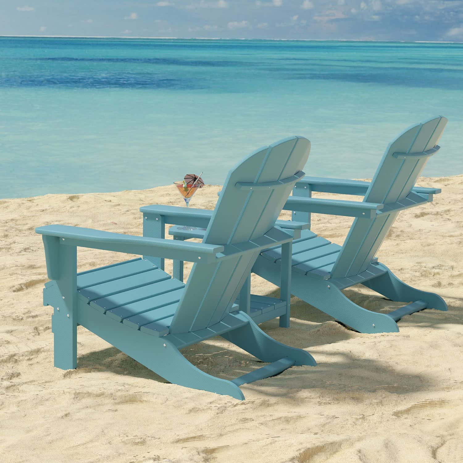 Adams Big Easy Adirondack Chair, Teal